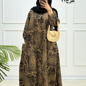 پیراهن مانتویی جانان طرح 22